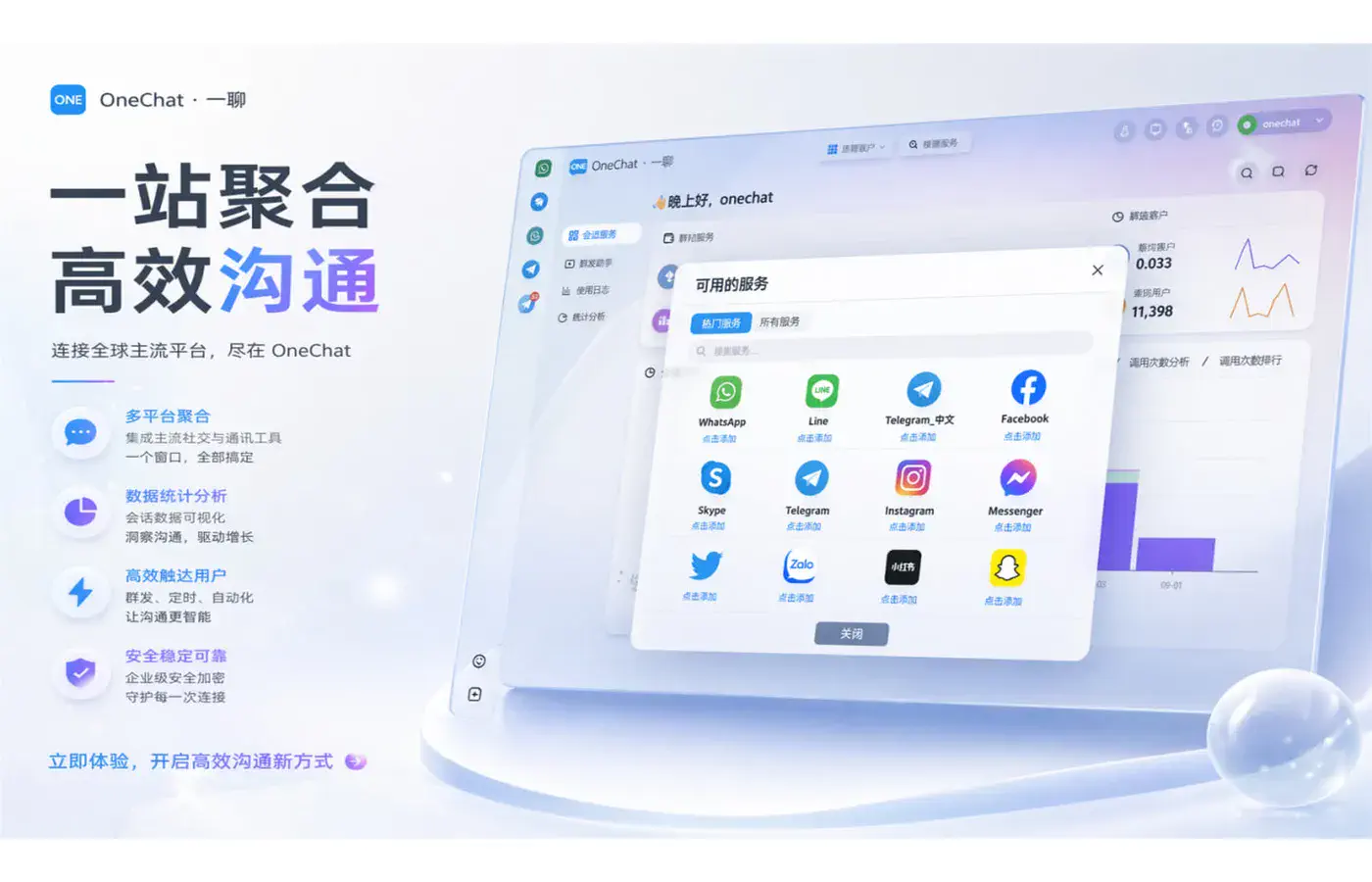 OneChat Interface